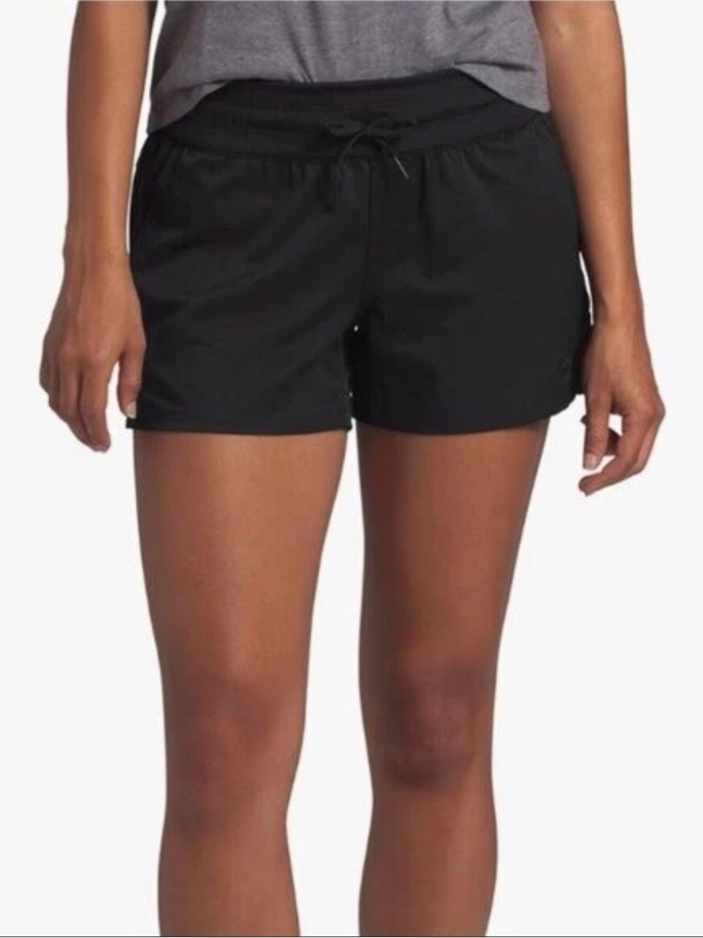 The North Face Women's XS Aphrodite Motion Shorts Black Nylon Running Workout